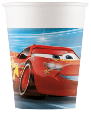 8 Bicchieri "Cars"