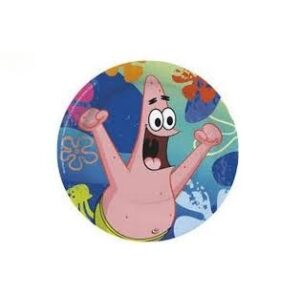 10 Piatti Cm 18 "Spongebob"