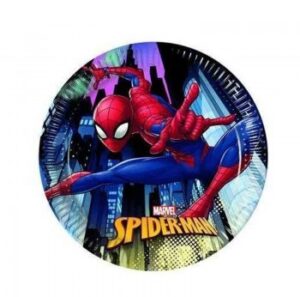 8 PIATTI SPIDERMAN