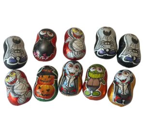 10 FANTASMINI DI CIOCCOLATO A LATTE HALLOWEEN