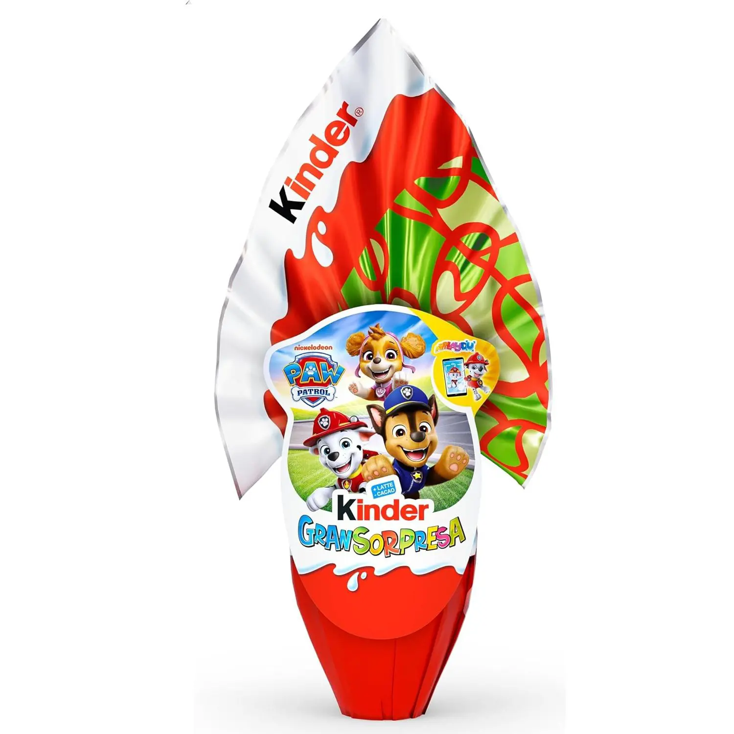 UOVO DI PASQUA PAW PATROL KINDER FERRERO 150 GR
