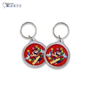 15 PORTACHIAVI MARIO BROS GELATI PERSONALIZZABILI