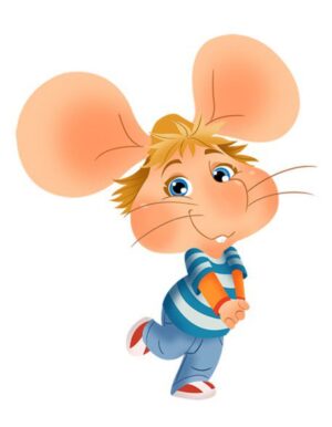 SAGOMA IN POLISTIROLO TOPO GIGIO