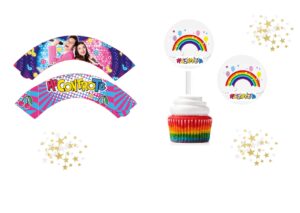 8 Wrapper per cupcakes Me contro Te con pics