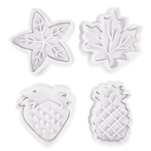 4 Stampi Espulsione Frutti Tropicali