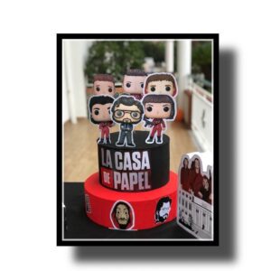 TORTA SCENOGRAFICA LA CASA DI CARTA