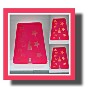 LAMPADA IN POLISTIROLO A FORMA DI LETTERA PERSONALIZZATA