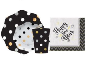 KIT 8 OSPITI HAPPY NEW YEAR POIS PRESTIGE NATALE CAPODANNO