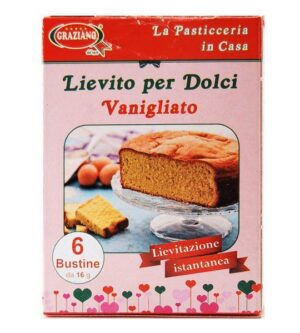 Lievito per Dolci Vanigliato 96g 6 BUSTINE
