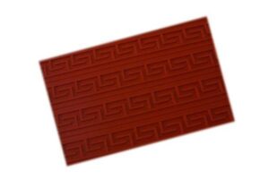 FASCIA IN SILICONE MODELLO TAPIS RELIEF 01 GRECA GRANDE PER BORDO CROSTATA