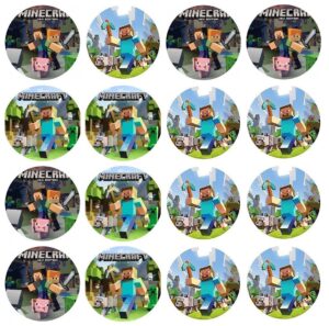 16 IMPONTE PER BISCOTTI CUPCAKES SU OSTIA MINECRAFT