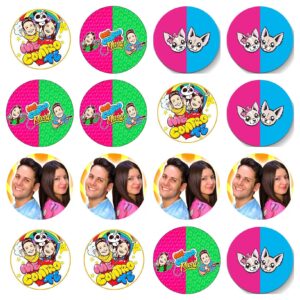 CIALDA SU OSTIA ME CONTRO TE 16 IMPRONTE PER BISCOTTI CUPCAKES