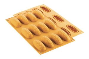 STAMPO IN SILICONE PANNOCCHIA  NATURAE SILIKOMART PROFESSIONAL Plate signed by Michelin Starred chef Terry Giacomello