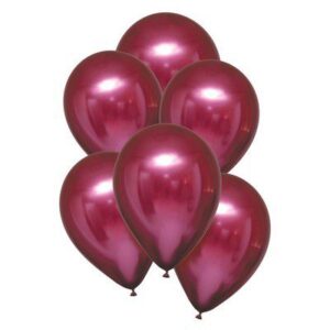 10 Palloncini SATINATI LUXE MELOGRANO  CM 28