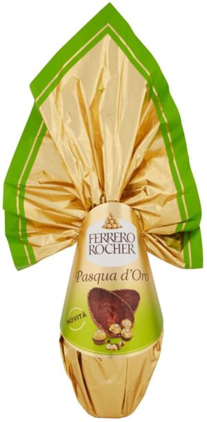 UOVO DI PASQUA FERRERO ROCHER GR 212 CON 3 FERRERO ROCHER