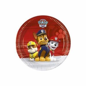 8 Piatti cm 18 Paw Patrol