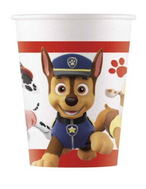 8 Bicchieri 200 cc Paw Patrol