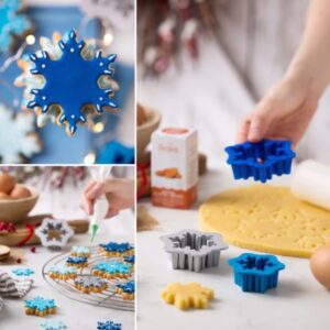 SET 3 TAGLIAPASTA FROZEN STAR FIOCCHIO DI NEVE