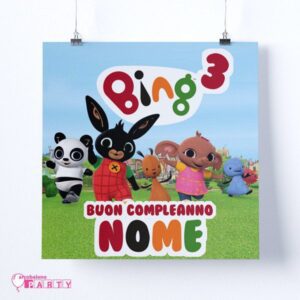 Poster Personalizzato Bing