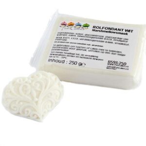 PASTA DI ZUCCHERO MarshMallow Bianco Da 250 Gr FunCakes