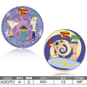 Cialda per Torte  "PHINEAS AND FERB"