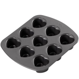 PIASTRA ANTIADERENTE CUORI PROFONDI CAKE POPS CUORE WILTON SAN V