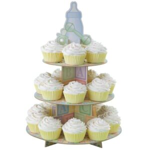 ALZATA PER MUFFIN CUPCAKES BABY FEET WILTON