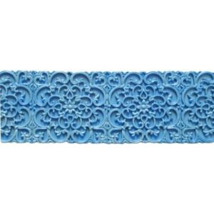 Mini Stampo in Silicone Filigree Border