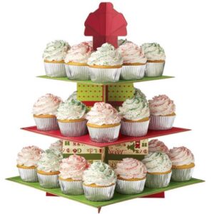 ALZATA PER MUFFIN CUPCAKES NATALE WILTON