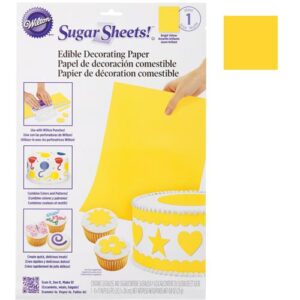 FOGLIO DI ZUCCHERO WILTON GIALLO