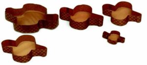 2 FORME PER COTTURA COLOMBE GR 100