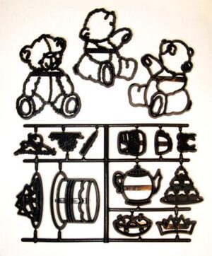 Patchwork Cutter Teddy Bears Picnic