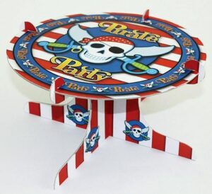 ALZATA PER TORTE CUPCAKES I PIRATI AMSCAN