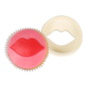 FMM Double Sided Cupcake Cutter Lips/Circle tagliapasta labbra