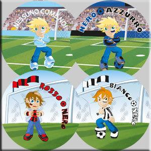 Cialda per torte CALCIO