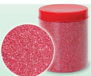 CRISTALLI DI ZUCCHERO ROSSO RUBINO 80 GR