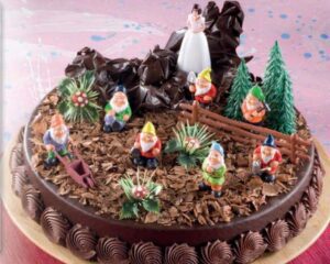 Kit per torte Biancaneve e i 7 nani