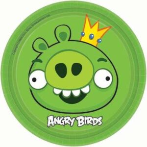 8 Piatti Cm 18 Angry Birds
