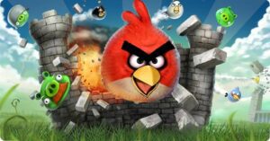 Cialda per Torte  "Angry Birds "