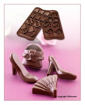 STAMPO IN SILICONE CIOCCOLATO FASHION