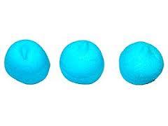PALLINE DI MARSHMALLOWS  AZZURRE