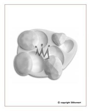 Stampo in Silicone Pietre Preziose Silikomart
