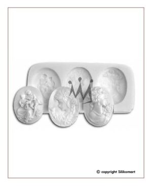Stampo in Silicone Cameo Silikomart Sugarflex