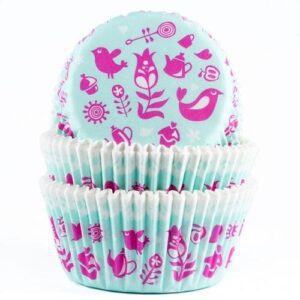 50 PIROTTINI PER CUPCAKES TEAPARTY