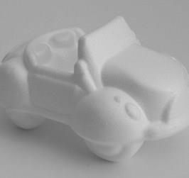 AUTOMOBILE IN POLISTIROLO