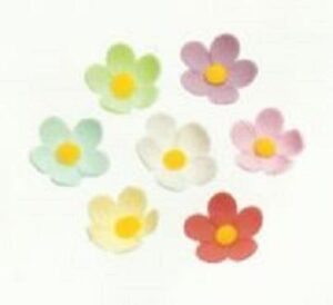 30 FIORELLINI PICCOLI ASSORTITI DECORA