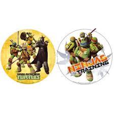 CIALDA PER TORTE TARTARUGHE NINJA CM 21
