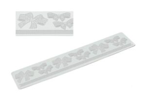 Tappetino in Silicone per Pizzi Tricot Deco Ribbon Silikomart