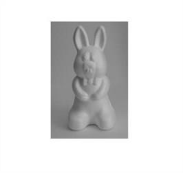CONIGLIO IN POLISTIROLO H 25 CM
