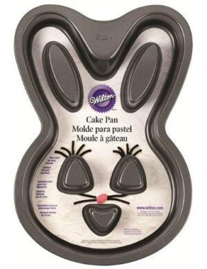 STAMPO ANTIADERENTE CONIGLIO CON PARTICOLARI WILTON PASQUA